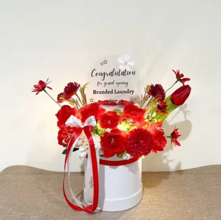 Bloom Box Akrilik Ucapan Grand Opening Demak